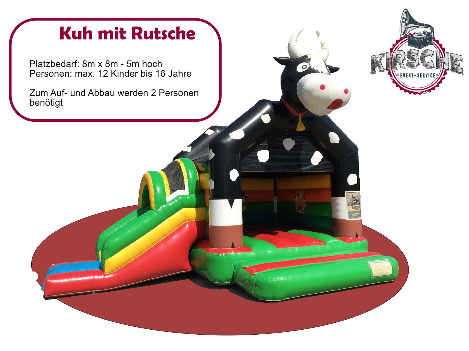 Hüpfburg Hai mit Rutsche